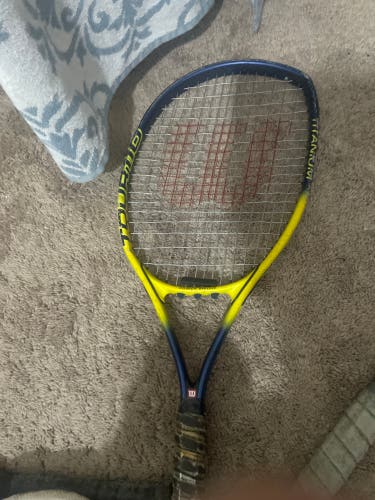 Adult Wilson Tour 110 Tennis Racquet (Used)