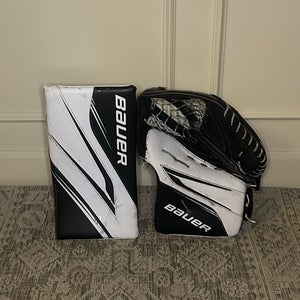 Bauer X5 Pro Senior Blocker And Glove Set