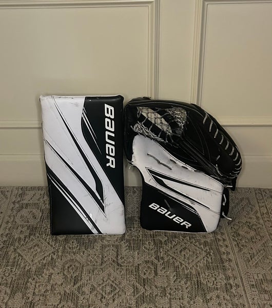 Bauer X5 Pro Senior Blocker And Glove Set