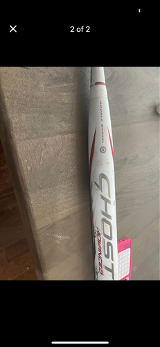 Easton Ghost Advanced Composite Bat (-10) 24 oz 34" (Used)