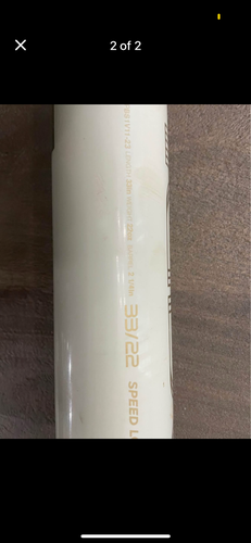 Warstic Bonesaber Composite Bat (-11) 22 oz 33" (Used)