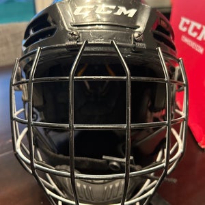 CCM Tacks 310 Helmet Adult Med Oreo mask