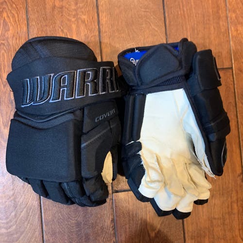 13" Warrior Covert QRE Pro Stock Custom Black/Grey Gloves *Read Full Description*