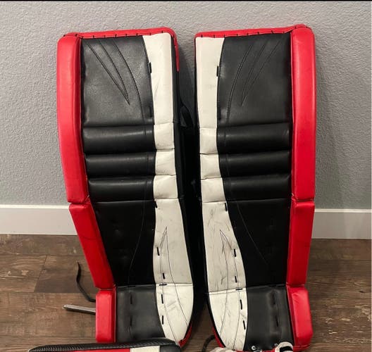 Used Senior 35” Kenesky/Passau Goalie leg pads