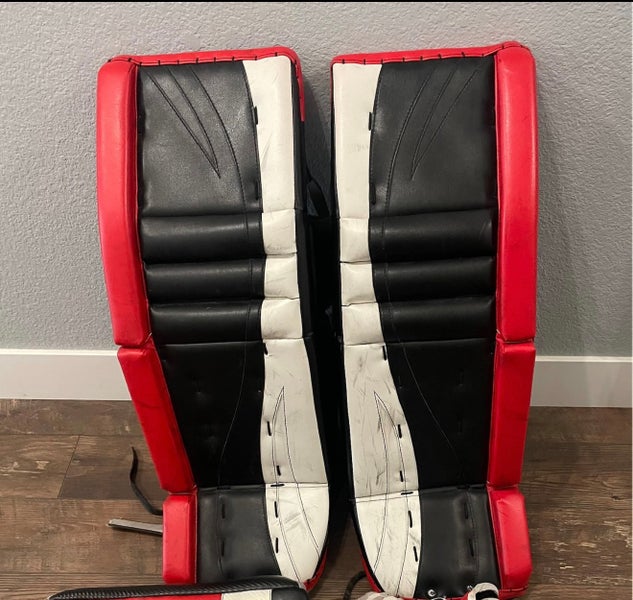 Used Senior 35” Kenesky/Passau Goalie leg pads