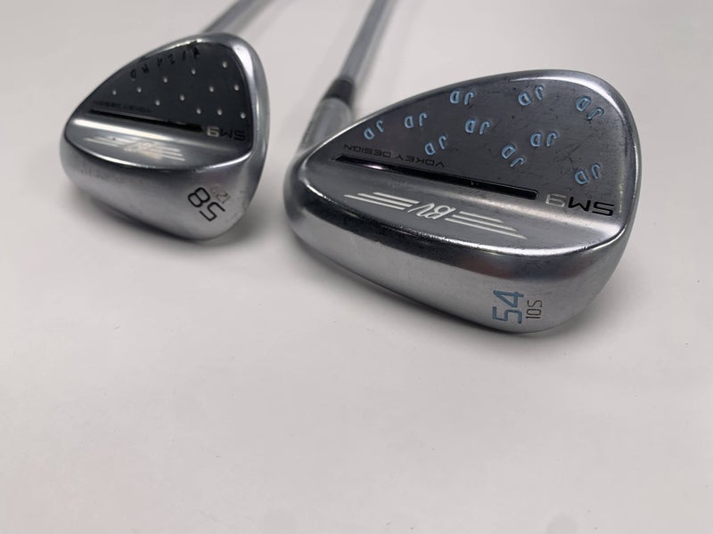 Titleist Vokey SM9 Tour Chrome Wedge Set 54* 10 58* 12 WedgeWorks Mens RH