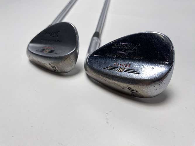 Titleist Vokey 200 Series Chrome Wedge Set 58* 8 | 60* 12 Wedge RH