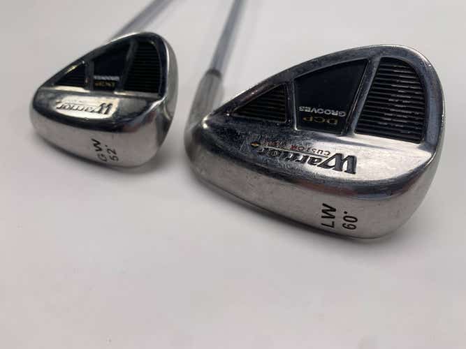 Warrior Custom Golf DCP Grooves Wedge Set 52* 60* Warrior Wedge Steel Mens RH