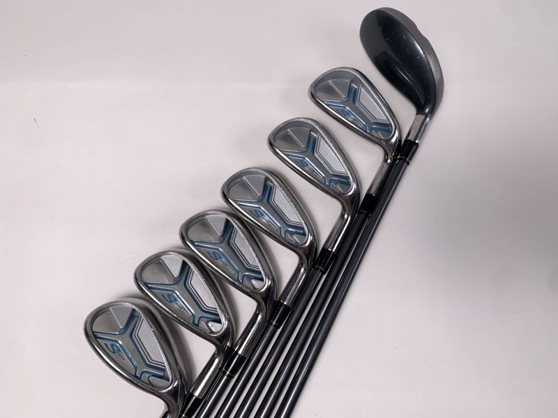 Adams Idea A3 OS Hybrid Iron Set 5H-6-PW+SW Ladies Graphite Womens RH