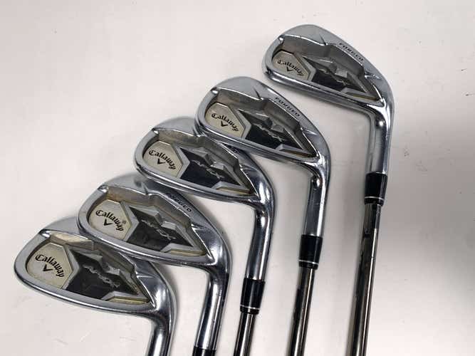 Callaway Apex 19 Iron Set 6-PW UST Mamiya Recoil ESX 460 F3 Regular RH