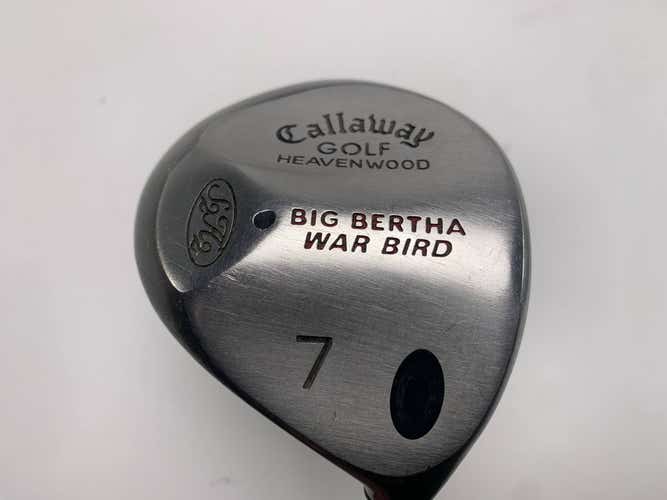 Callaway Big Bertha Warbird 7 Fairway Wood 21* RCH 96 Regular Graphite Mens RH