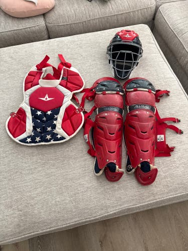 All Star System 7 Catcher's Set (Used)