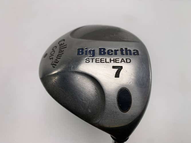 Callaway Steelhead 7 Fairway Wood 21* Memphis "10" 98 Regular Steel Mens RH