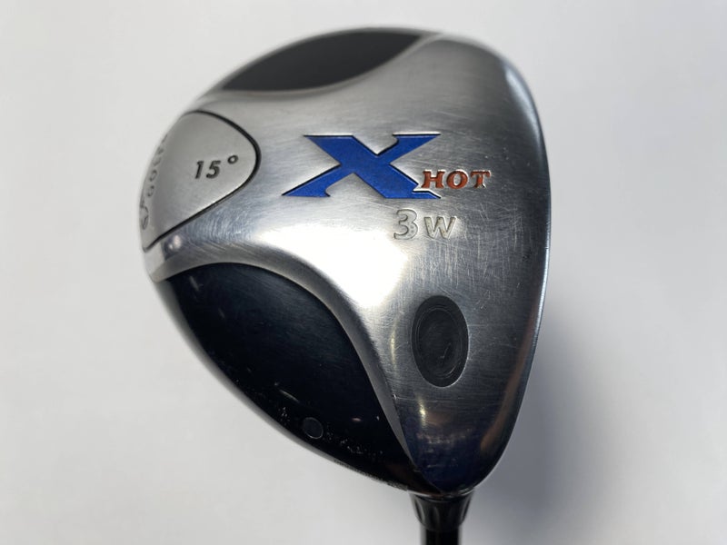 Callaway X Hot 3 Fairway Wood 15* Fujikura Banzai 65g Regular RH +1''