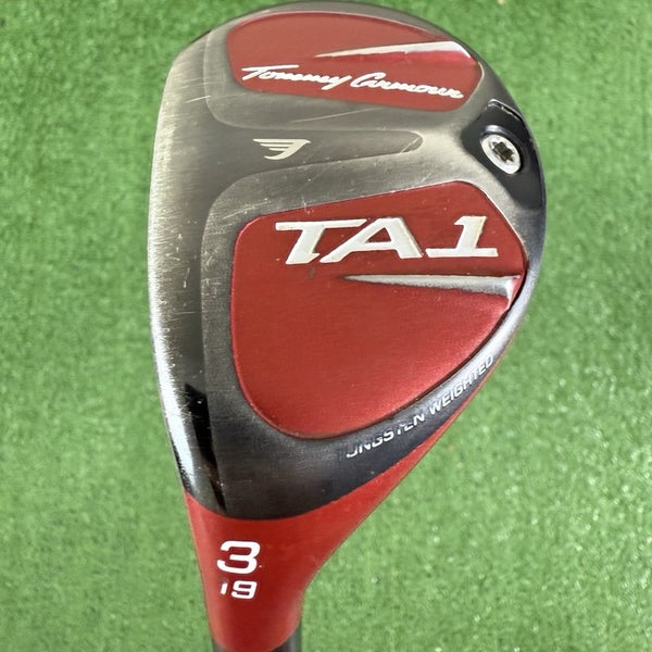 Tommy Armour TA1 3 Hybrid 3H 19 UST Mamiya Recoil Hybrid 75 F3 Left Handed