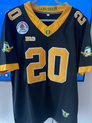 Oregon Ducks Rose Bowl Jordan James 49ers Large Jersey