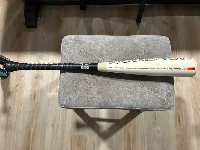 2025 Warstic Bonesaber Hybrid USSSA Certified Bat (-10)  17 oz 27" (Used)