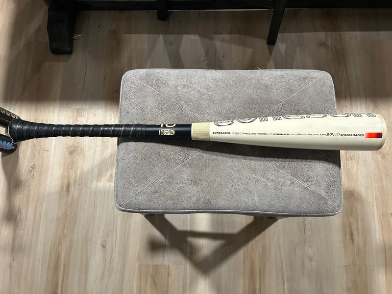 2025 Warstic Bonesaber Hybrid USSSA Certified Bat (-10)  17 oz 27" (Used)