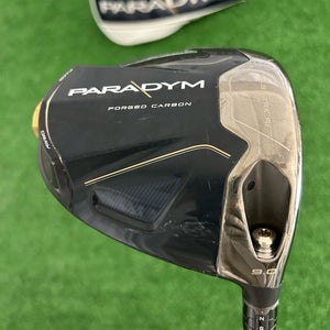 Callaway Paradym 9.0 Driver w Headcover / Stiff