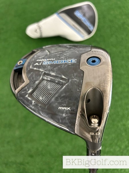 Callaway Paradym Ai Smoke Max 9.0 Driver w Headcover / Extra Stiff