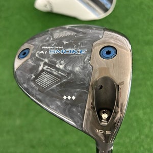 Callaway Paradym Ai Smoke Triple Diamond 10.5 Driver w Headcover / Stiff