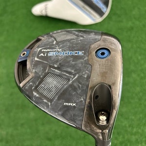 Callaway Paradym Ai Smoke Max 9.0 Driver w Headcover / Extra Stiff