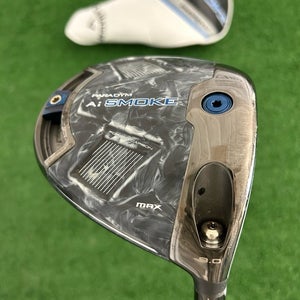 Callaway Paradym Ai Smoke Max 9.0 Driver w Headcover / Extra Stiff