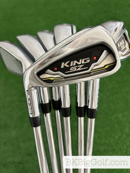 LH Cobra King SpeedZone SZ Iron Set 5-G / KBS Tour 90 Regular
