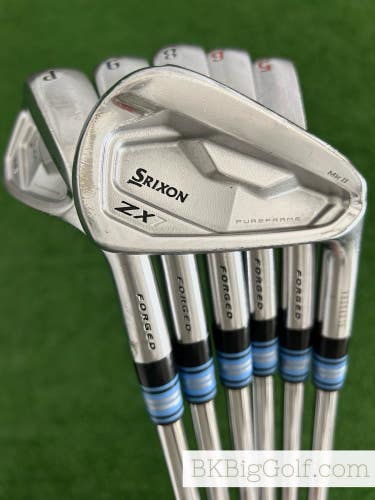 Srixon ZX7 Mkii Forged Iron Set 5-P / Dynamic Gold 115 Stiff
