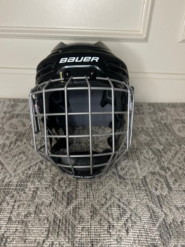 Bauer IMS 5.0 Medium Black Helmet Hockey