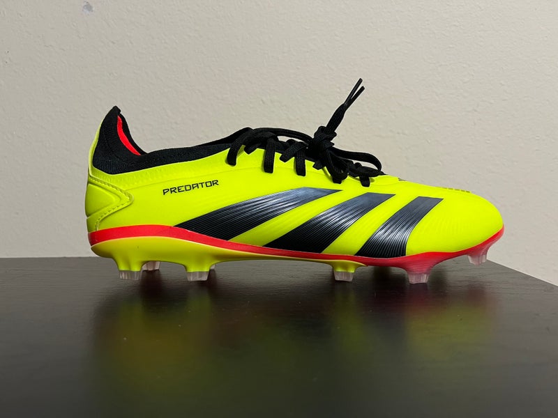 adidas PREDATOR Pro FG 24 Soccer Cleats Men's Size 10 Energy Citrus Pack IG7776