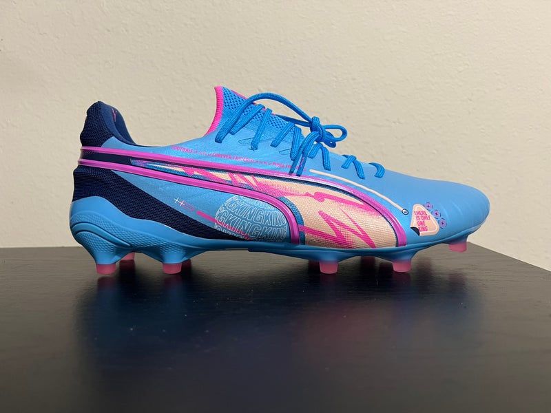 Puma King Ultimate Volume Up FG/AG Soccer Cleats Men's Size 10.5 108069-01