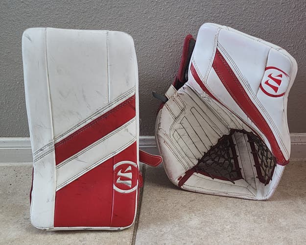 Warrior Ritual G4 Senior Glove and Blocker (Used)