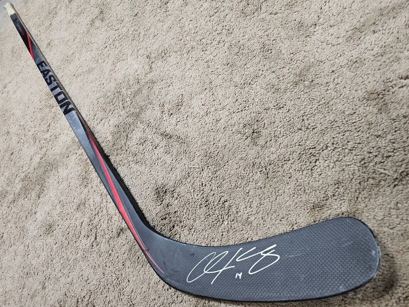 CHRIS KUNITZ 15'16 Cup Yr Signed Pittsburgh Penguins NHL Game Used Hockey Stick