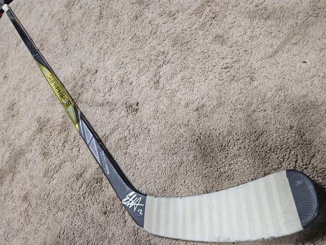 ERIC STAAL 17'18 Signed Minnesota Wild NHL Game Used Hockey Stick w COA