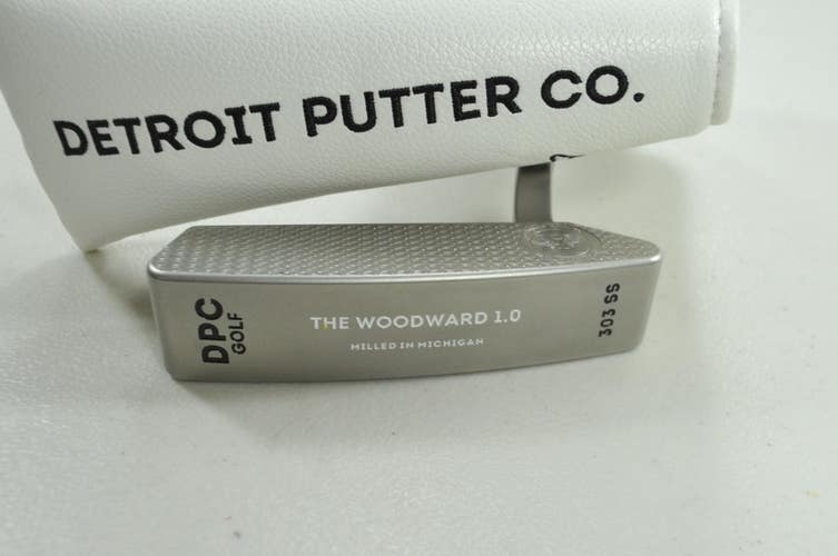 Detroit The Woodward 1.0 35" Putter Right Steel with Head Cover MINT!  # 197084