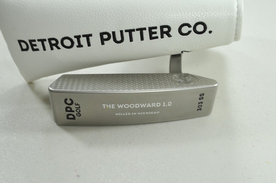 Detroit The Woodward 1.0 35" Putter Right Steel with Head Cover MINT!  # 197084