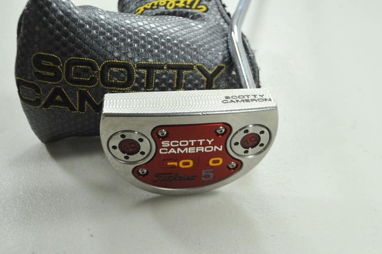 Titleist 2014 Scotty Cameron Select GOLO 5 35" Putter Right Steel # 197041