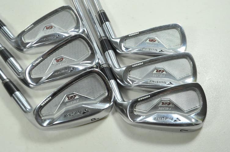 Bridgestone Tour Stage GR X-Blade Forged 5-PW Iron Set RH X-Stiff Steel # 196551