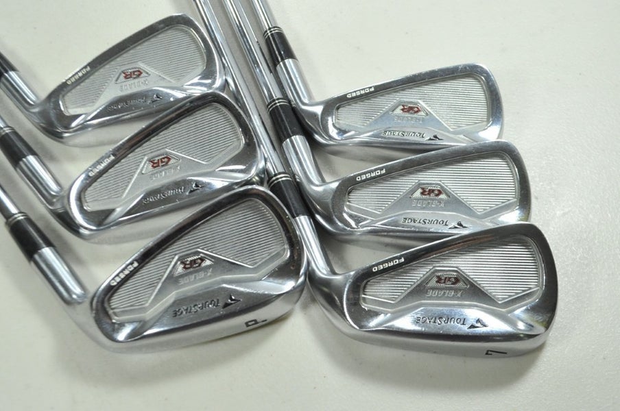 Bridgestone Tour Stage GR X-Blade Forged 5-PW Iron Set RH X-Stiff Steel # 196551