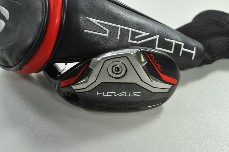 TaylorMade Stealth Plus Rescue 3-19.5* Hybrid Stiff Flex Right Graphite # 197092