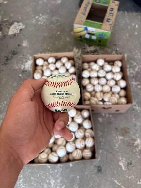Used Minor League Baseballs