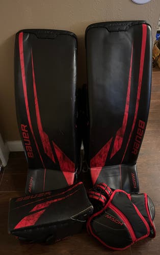 Custom Bauer Mach Goalie Full Set