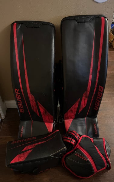 Custom Bauer Mach Goalie Full Set