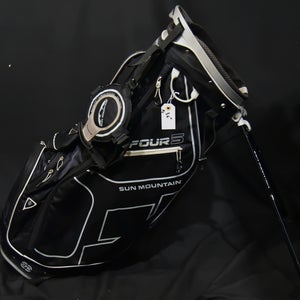 FOUR 5 SUN MOUNTAIN EXTRIME GOLF BAG 36 INCHES 14 DIVIDERS