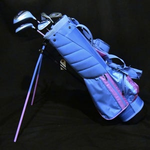 THE FIRST TEE TOUR JUNIOR GOLF CLUBS AND BAG 4 DIVIDERS 4ft5-4ft7 D-37IN 5/7-33