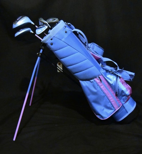 THE FIRST TEE TOUR JUNIOR GOLF CLUBS AND BAG 4 DIVIDERS 4ft5-4ft7 D-37IN 5/7-33