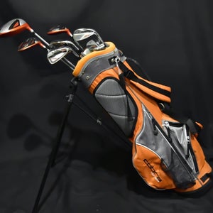 COBRA GO TIME JUNIOR GOLF CLUBS AND BAG 4 DIVIDERS 4ft9-5ft D-40IN 7-34