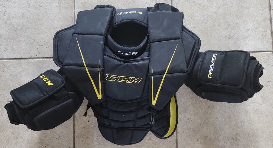 Small CCM Premier Goalie Chest Protector (Used)