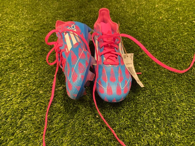 Pink Women's Size M 7.5 (W 8.5) Adidas F50 Pro FG Turf Cleats Cleats (New)